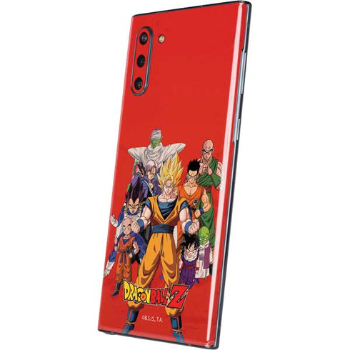 Dragon Ball Z Group Galaxy Note 10 Skin